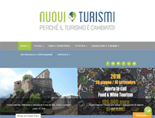 Tablet Screenshot of nuovi-turismi.com